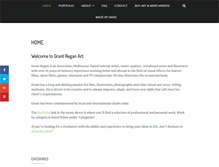 Tablet Screenshot of grantregan.com